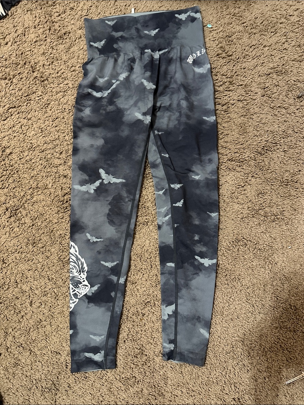 Darc Sport dark and light blue High-Rise Leggings